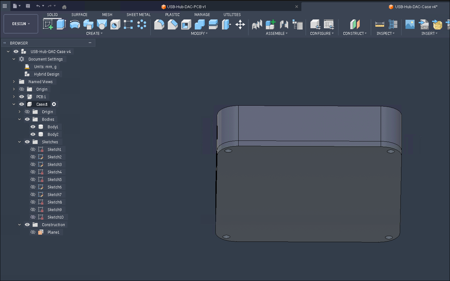 base extrude