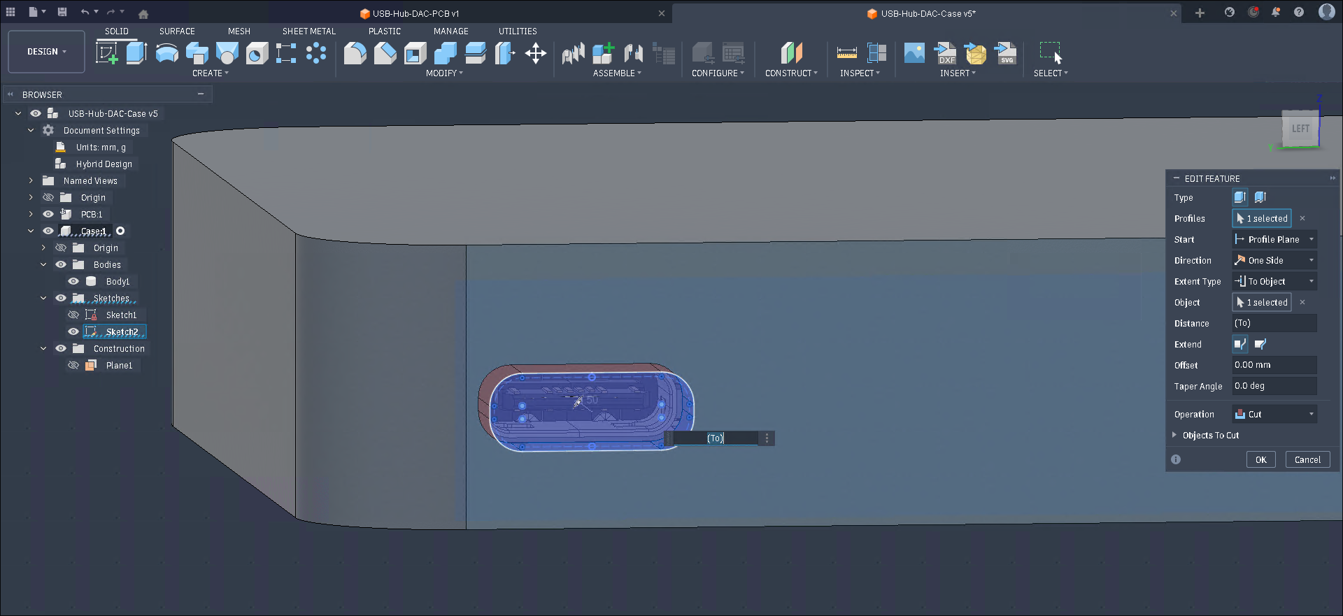 usb extrude